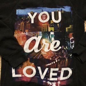You Are Loved crew neck sweatshirt